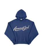 Team Hoodie - Vintage Blue, front